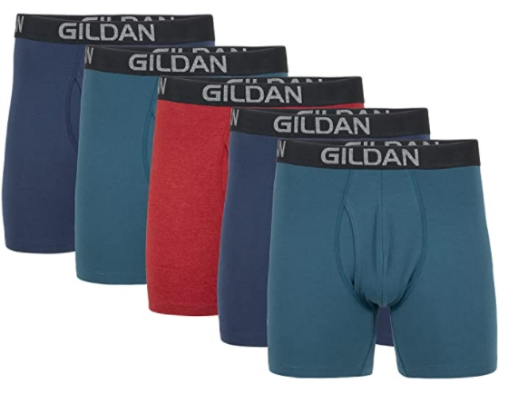 Gildan Men's Cotton Stretch Boxer Brief, Multipack