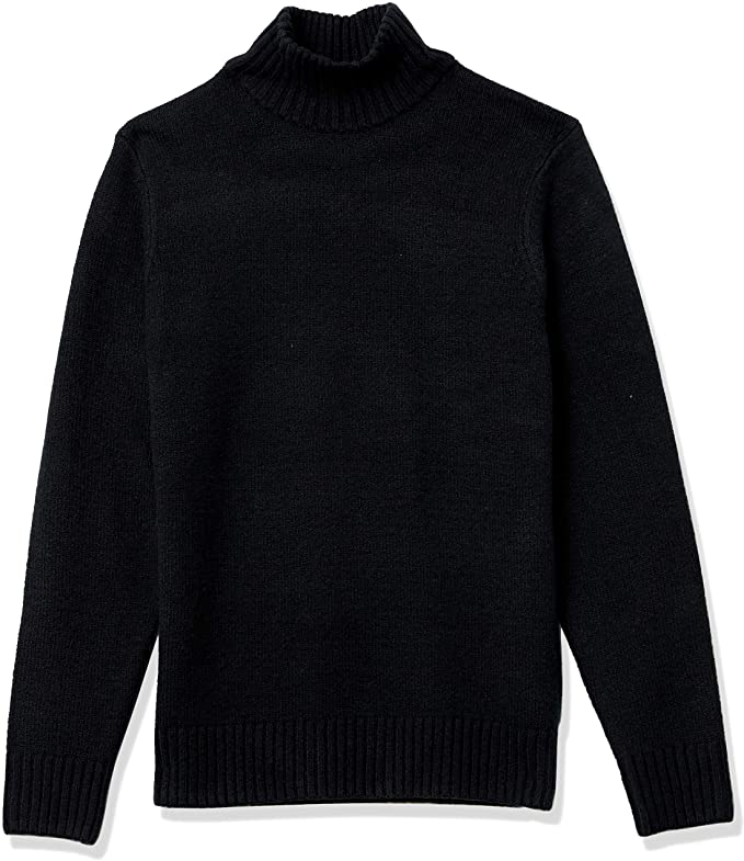 Amazon Essentials Men's Long-Sleeve Soft Touch Turtleneck Sweater
