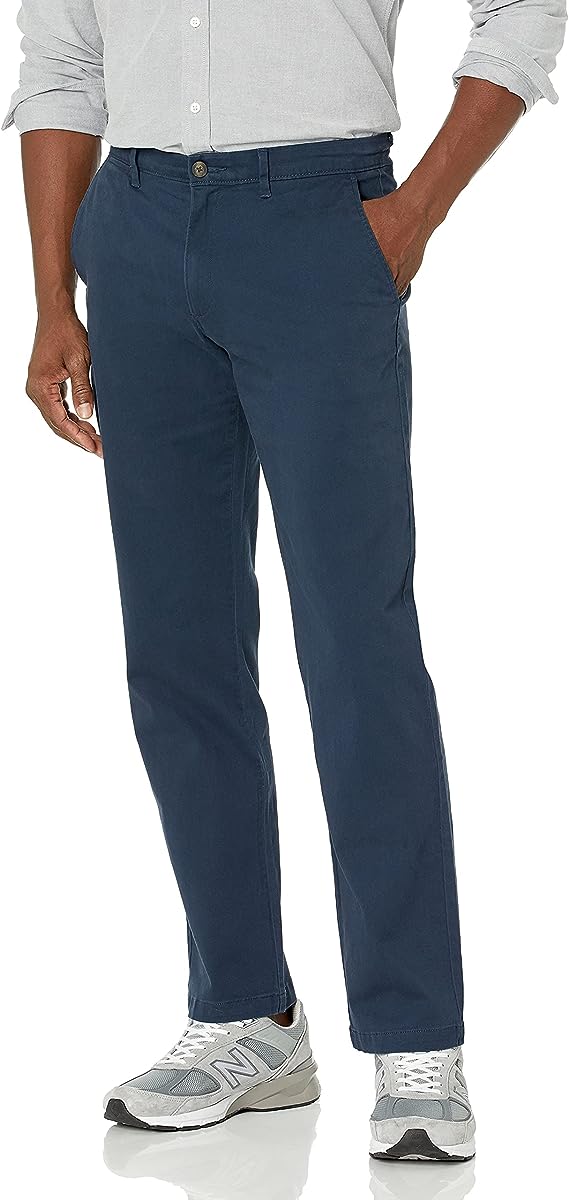 Amazon Essentials Men's Straight-Fit Casual Stretch Khaki Pant