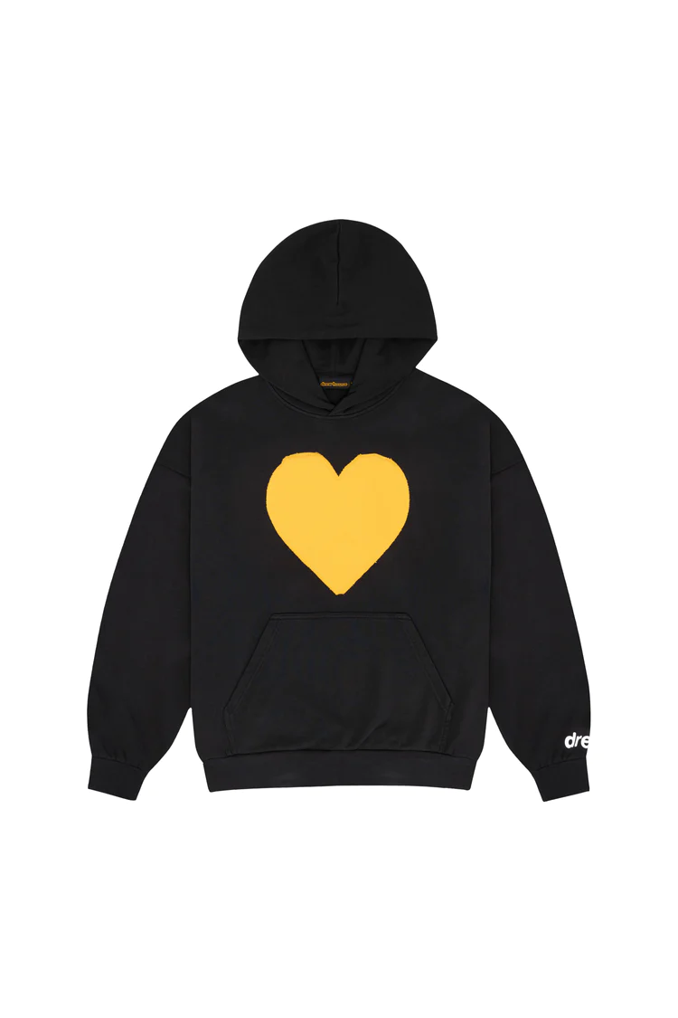 love hoodie black